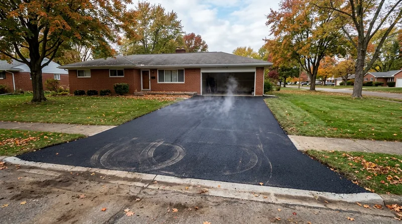 Asphalt Driveway Paving & Installation Dayton