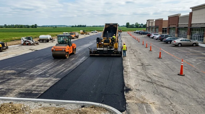 Parking Lot Paving & Construction Dayton